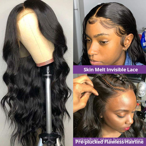 Big Deal! Body Wave 13x6/13x4 Front Human Hair Wigs For Women Brazilian Pre Plucked Loose Deep Wave 360 Lace Frontal Wig
